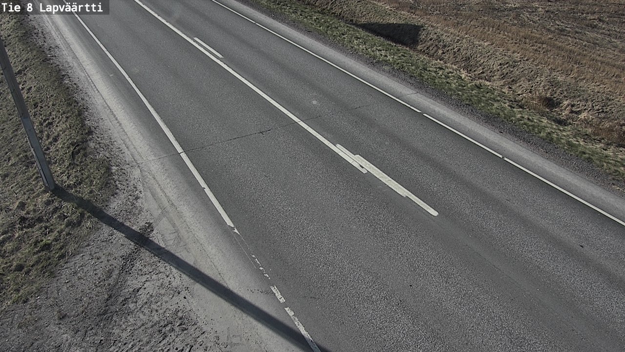 Weather Camera Image Väg 8 Kristinestad, Lappfjärd, Kristiinankaupunki, Pohjanmaa