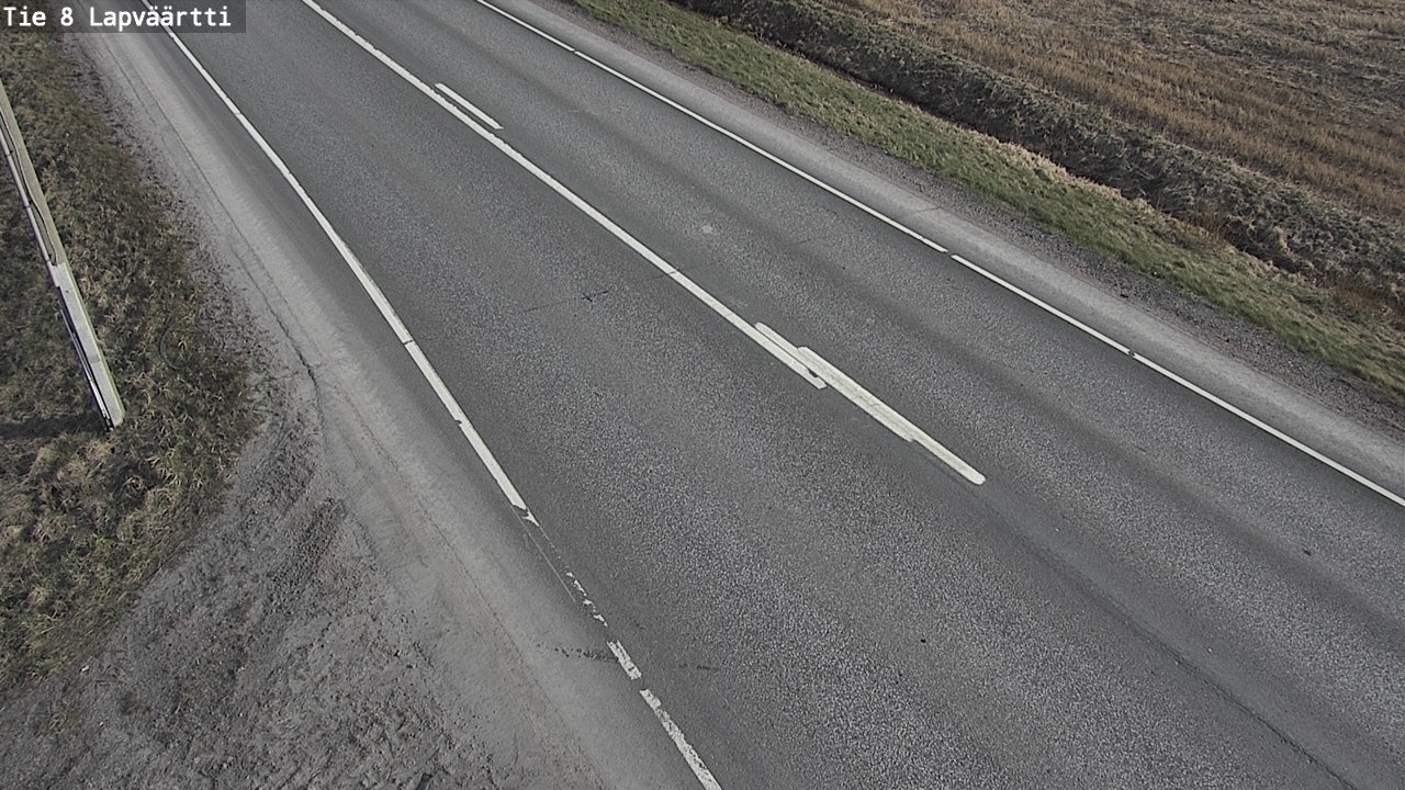 Weather Camera Image Väg 8 Kristinestad, Lappfjärd, Kristiinankaupunki, Pohjanmaa