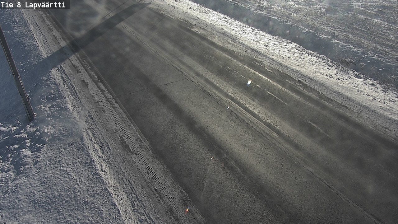 Weather Camera Image Road 8 Kristiinankaupunki, Lapväärtti, Kristiinankaupunki, Pohjanmaa