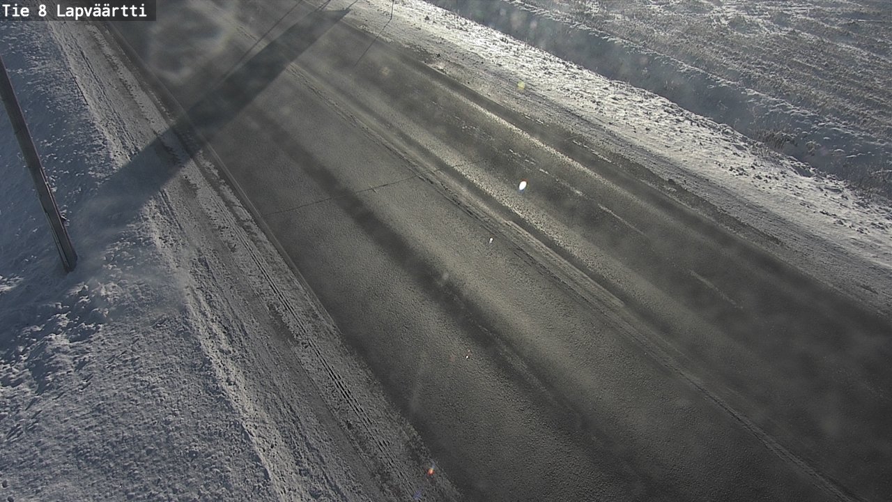 Weather Camera Image Road 8 Kristiinankaupunki, Lapväärtti, Kristiinankaupunki, Pohjanmaa