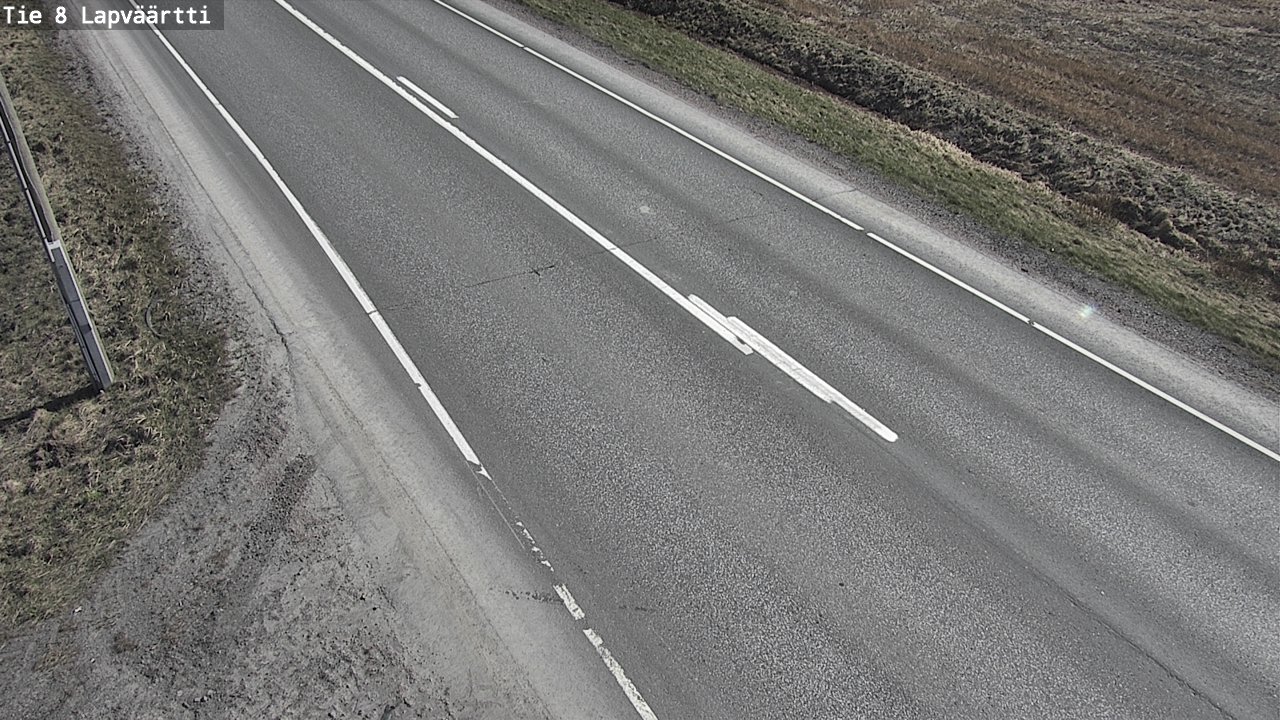 Weather Camera Image Väg 8 Kristinestad, Lappfjärd, Kristiinankaupunki, Pohjanmaa