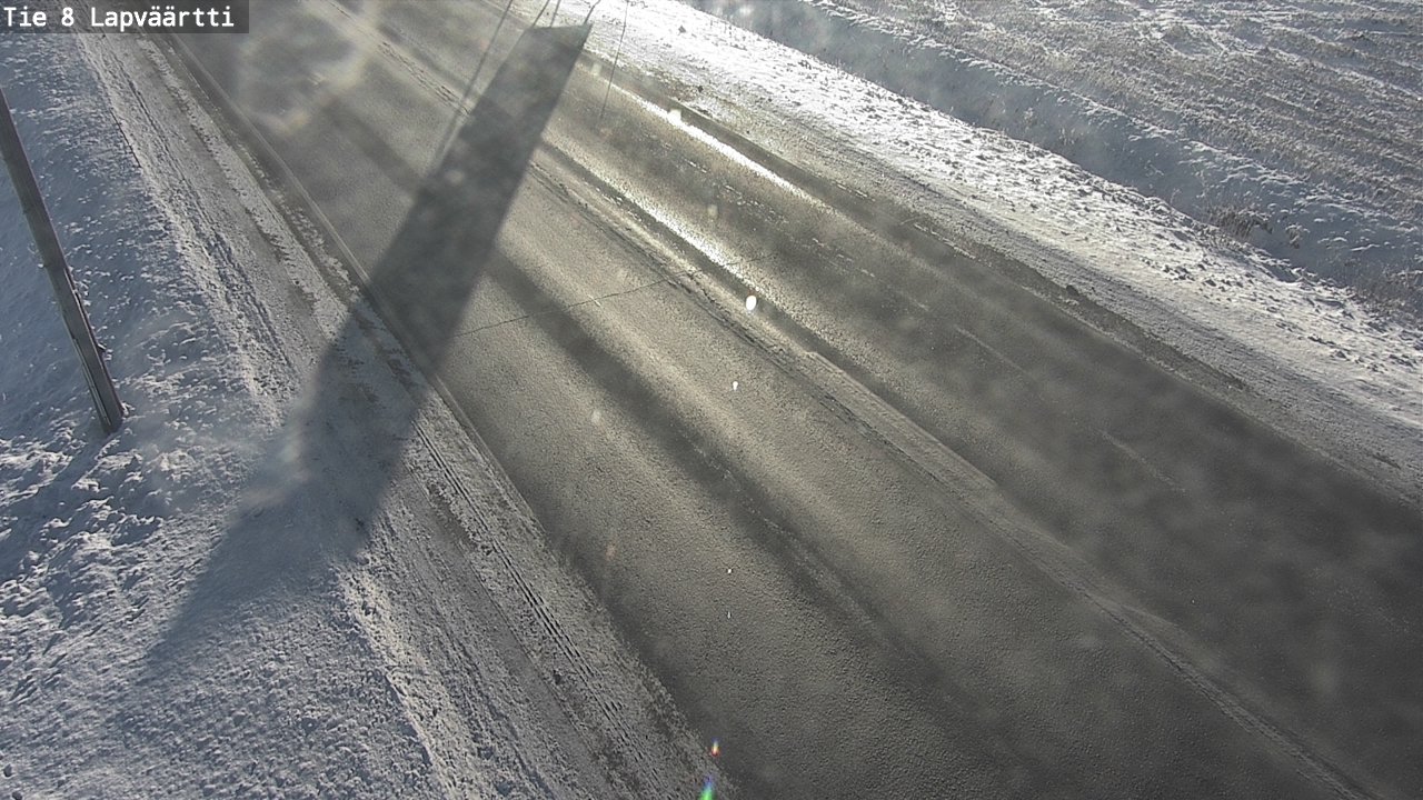 Weather Camera Image Road 8 Kristiinankaupunki, Lapväärtti, Kristiinankaupunki, Pohjanmaa