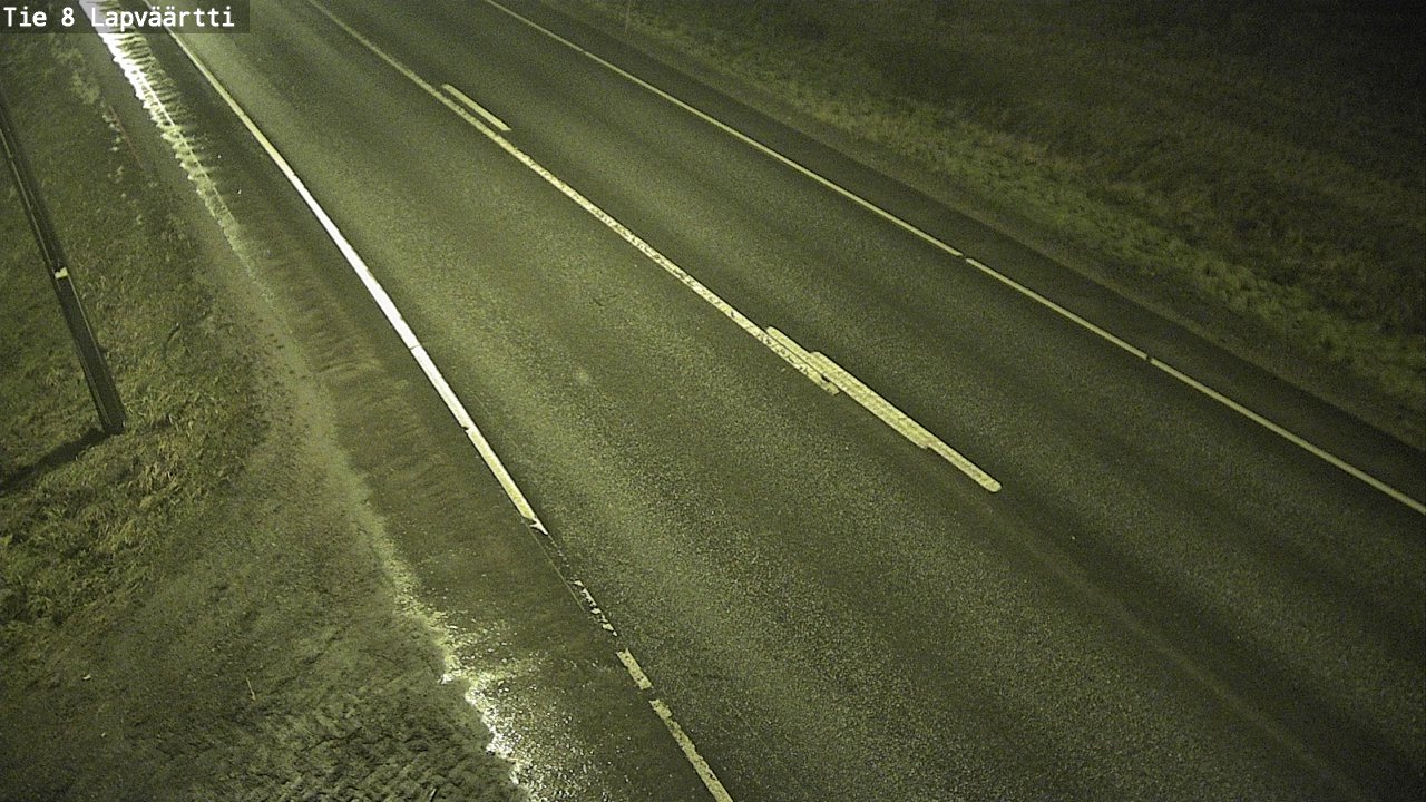 Weather Camera Image Väg 8 Kristinestad, Lappfjärd, Kristiinankaupunki, Pohjanmaa