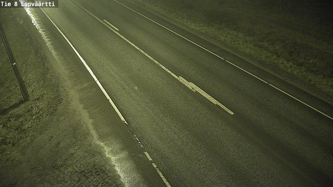 Weather Camera Image Väg 8 Kristinestad, Lappfjärd, Kristiinankaupunki, Pohjanmaa