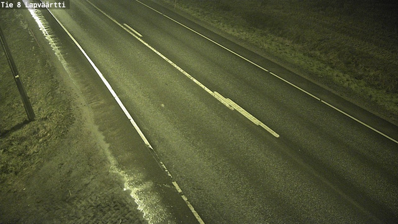 Weather Camera Image Väg 8 Kristinestad, Lappfjärd, Kristiinankaupunki, Pohjanmaa