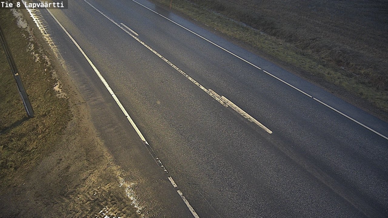 Weather Camera Image Väg 8 Kristinestad, Lappfjärd, Kristiinankaupunki, Pohjanmaa