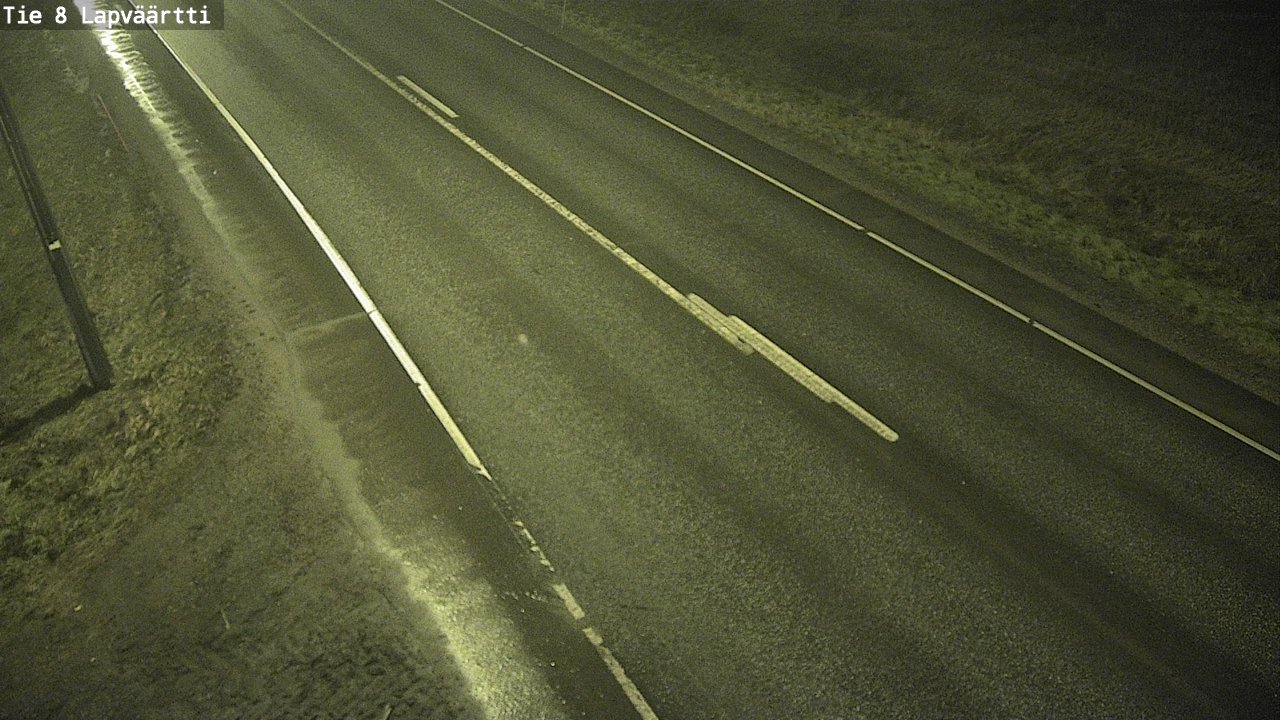 Weather Camera Image Väg 8 Kristinestad, Lappfjärd, Kristiinankaupunki, Pohjanmaa