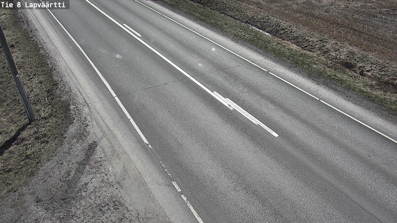 Weather Camera Image Väg 8 Kristinestad, Lappfjärd, Kristiinankaupunki, Pohjanmaa