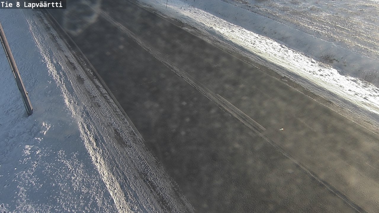 Weather Camera Image Road 8 Kristiinankaupunki, Lapväärtti, Kristiinankaupunki, Pohjanmaa