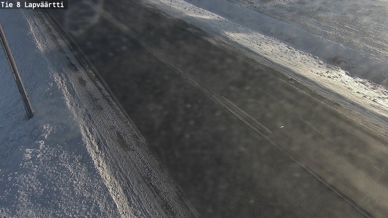 Weather Camera Image Road 8 Kristiinankaupunki, Lapväärtti, Kristiinankaupunki, Pohjanmaa