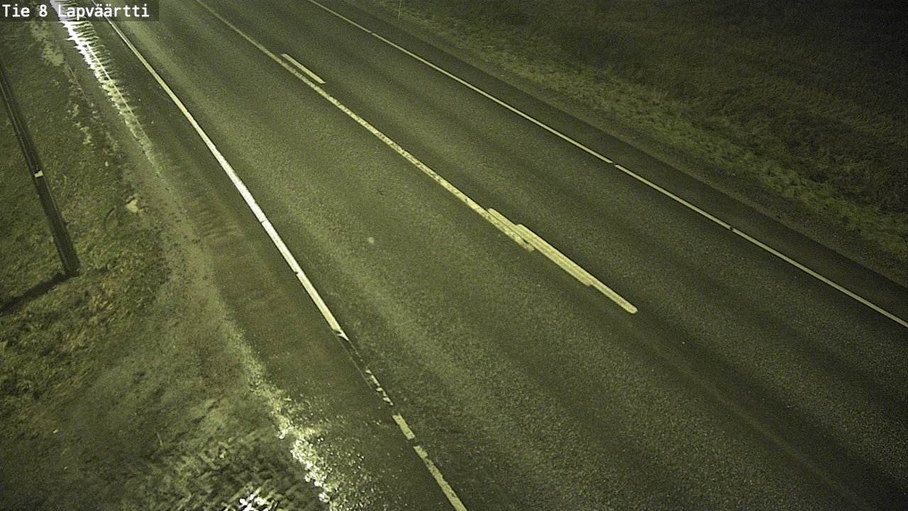 Weather Camera Image Väg 8 Kristinestad, Lappfjärd, Kristiinankaupunki, Pohjanmaa