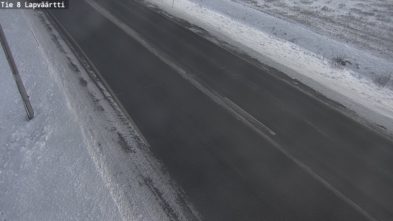 Weather Camera Image Road 8 Kristiinankaupunki, Lapväärtti, Kristiinankaupunki, Pohjanmaa