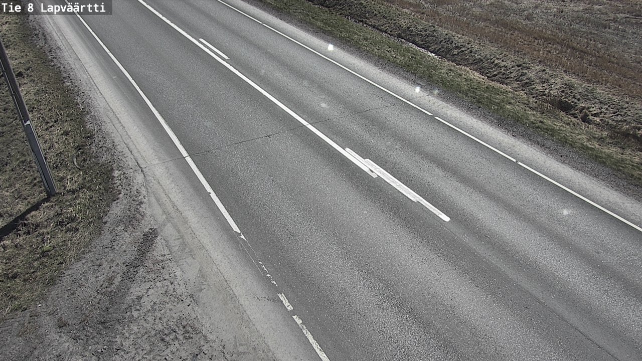 Weather Camera Image Väg 8 Kristinestad, Lappfjärd, Kristiinankaupunki, Pohjanmaa