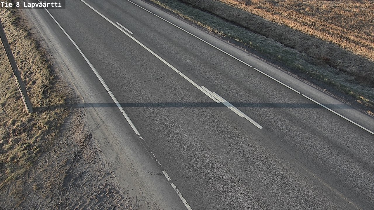 Weather Camera Image Väg 8 Kristinestad, Lappfjärd, Kristiinankaupunki, Pohjanmaa