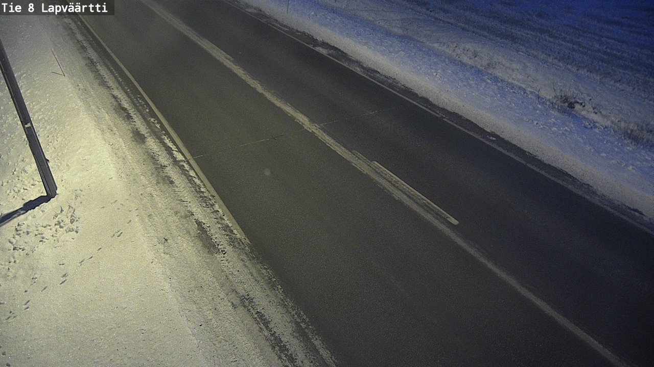 Weather Camera Image Road 8 Kristiinankaupunki, Lapväärtti, Kristiinankaupunki, Pohjanmaa