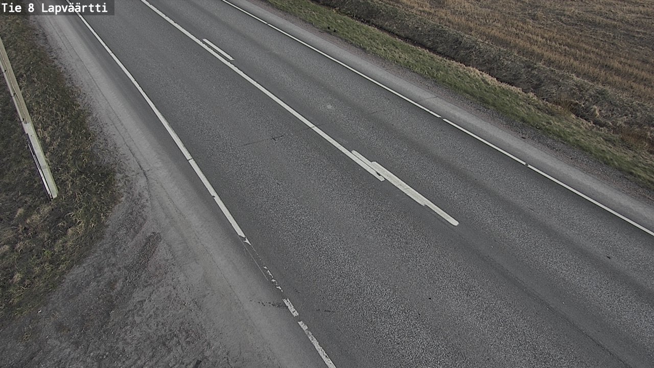 Weather Camera Image Väg 8 Kristinestad, Lappfjärd, Kristiinankaupunki, Pohjanmaa