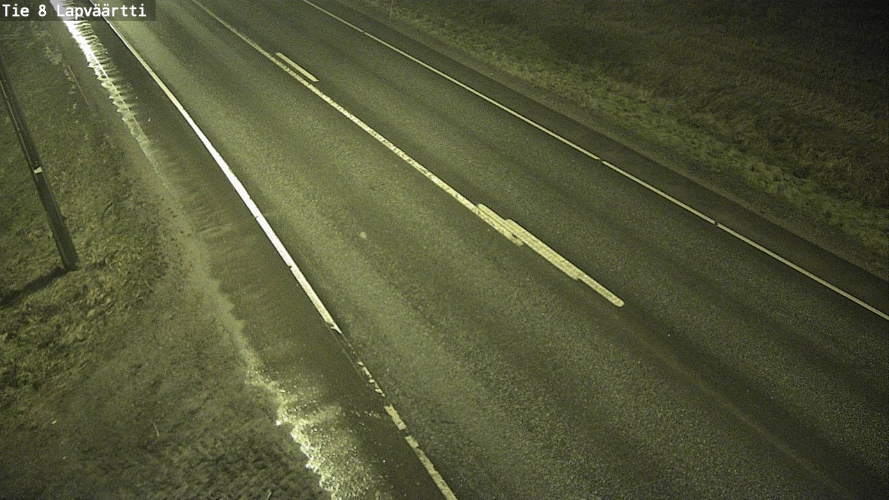 Weather Camera Image Väg 8 Kristinestad, Lappfjärd, Kristiinankaupunki, Pohjanmaa