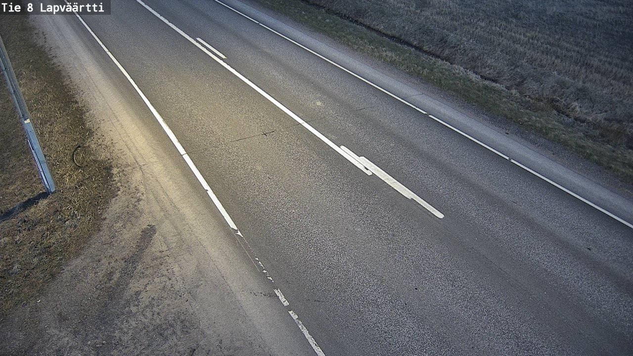 Weather Camera Image Väg 8 Kristinestad, Lappfjärd, Kristiinankaupunki, Pohjanmaa