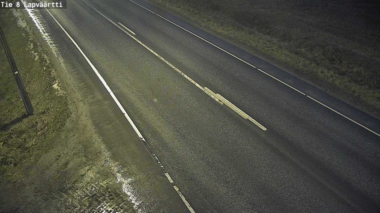 Weather Camera Image Väg 8 Kristinestad, Lappfjärd, Kristiinankaupunki, Pohjanmaa