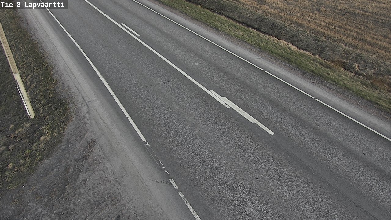 Weather Camera Image Väg 8 Kristinestad, Lappfjärd, Kristiinankaupunki, Pohjanmaa
