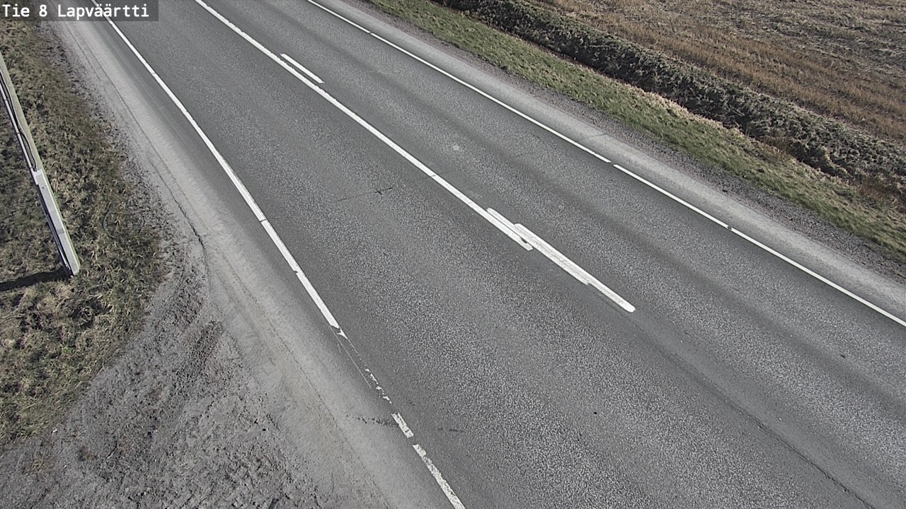 Weather Camera Image Väg 8 Kristinestad, Lappfjärd, Kristiinankaupunki, Pohjanmaa