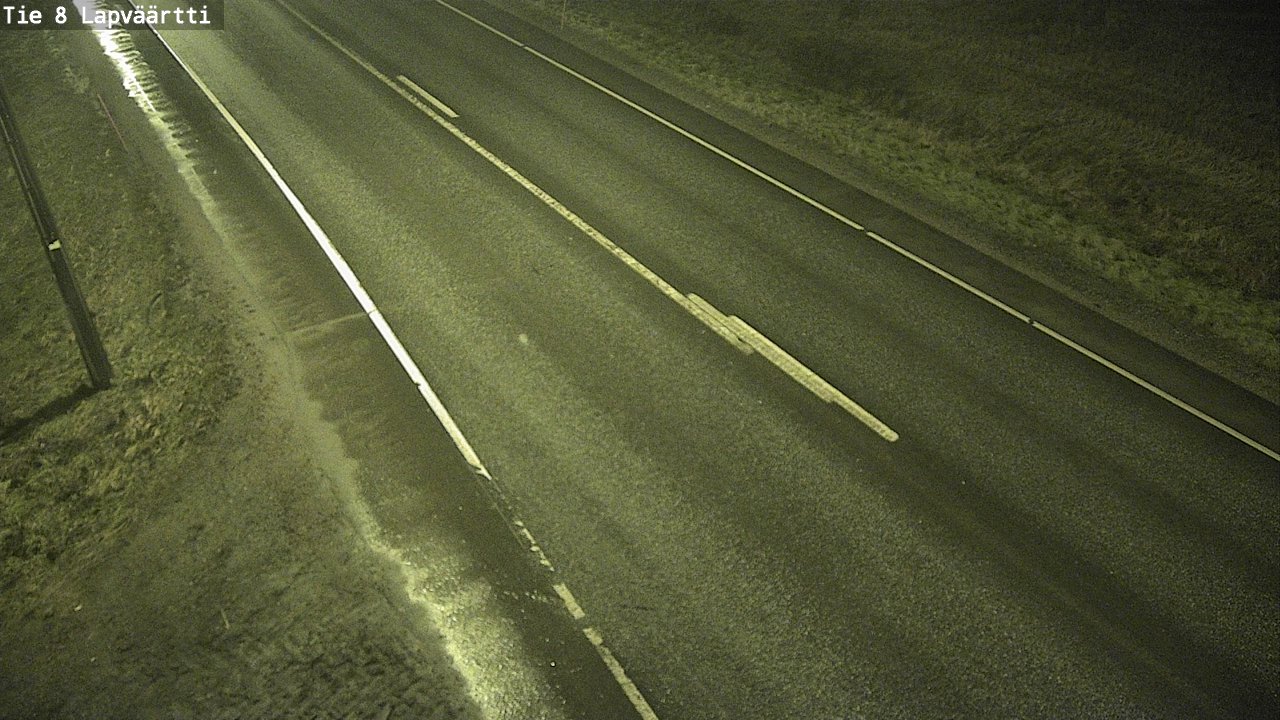 Weather Camera Image Väg 8 Kristinestad, Lappfjärd, Kristiinankaupunki, Pohjanmaa