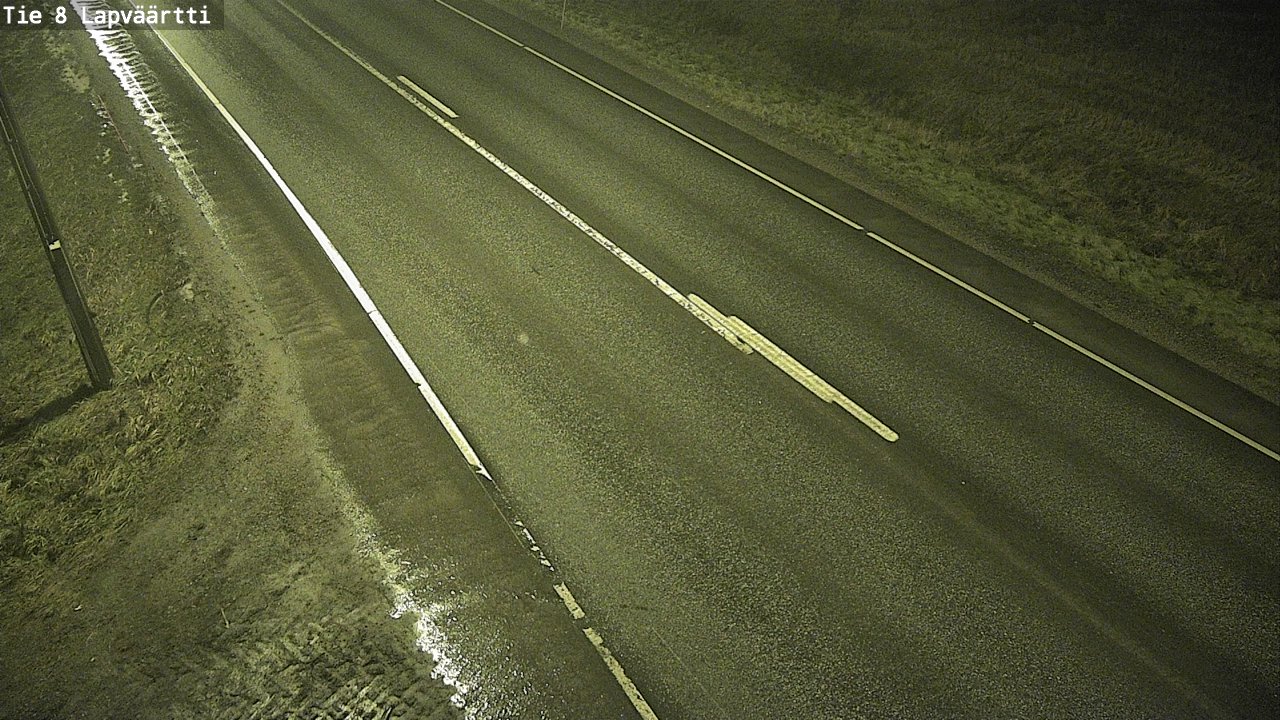 Weather Camera Image Väg 8 Kristinestad, Lappfjärd, Kristiinankaupunki, Pohjanmaa