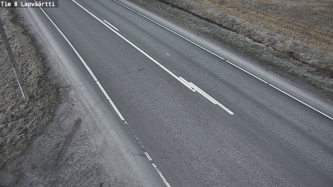 Weather Camera Image Väg 8 Kristinestad, Lappfjärd, Kristiinankaupunki, Pohjanmaa