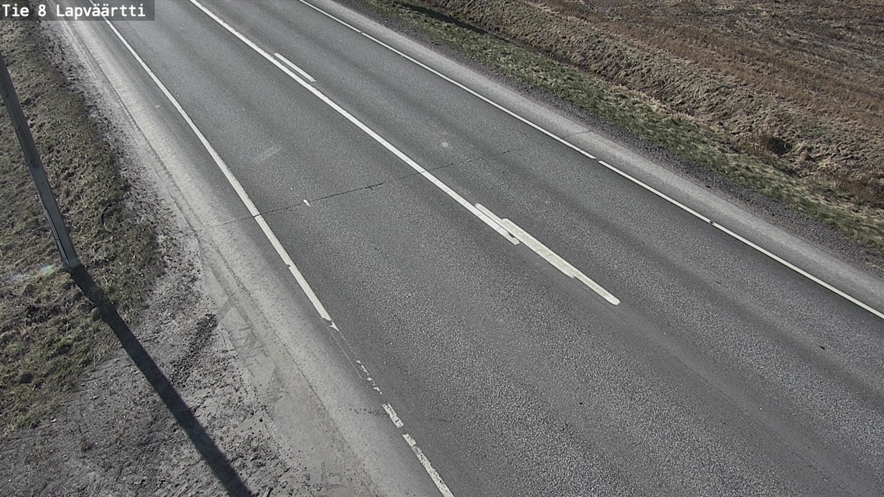 Weather Camera Image Väg 8 Kristinestad, Lappfjärd, Kristiinankaupunki, Pohjanmaa