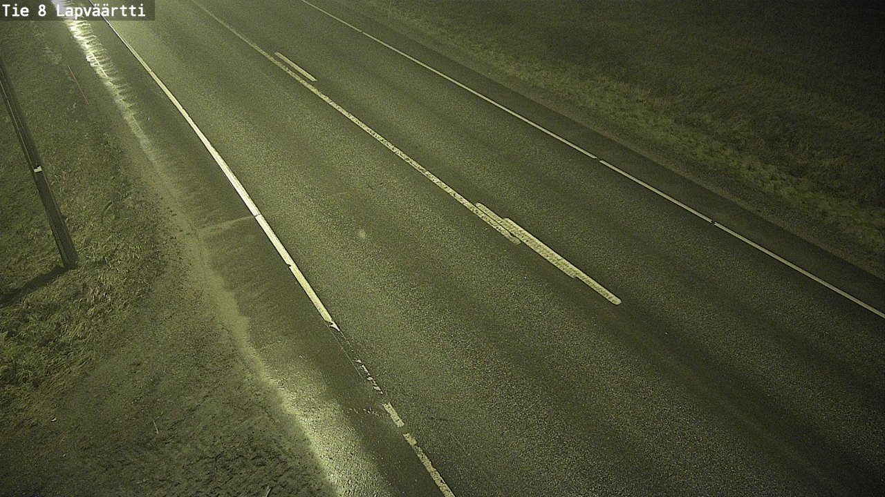 Weather Camera Image Väg 8 Kristinestad, Lappfjärd, Kristiinankaupunki, Pohjanmaa