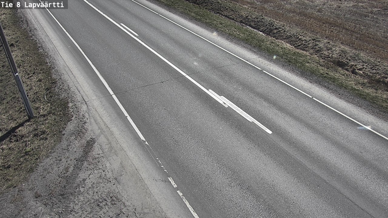 Weather Camera Image Väg 8 Kristinestad, Lappfjärd, Kristiinankaupunki, Pohjanmaa