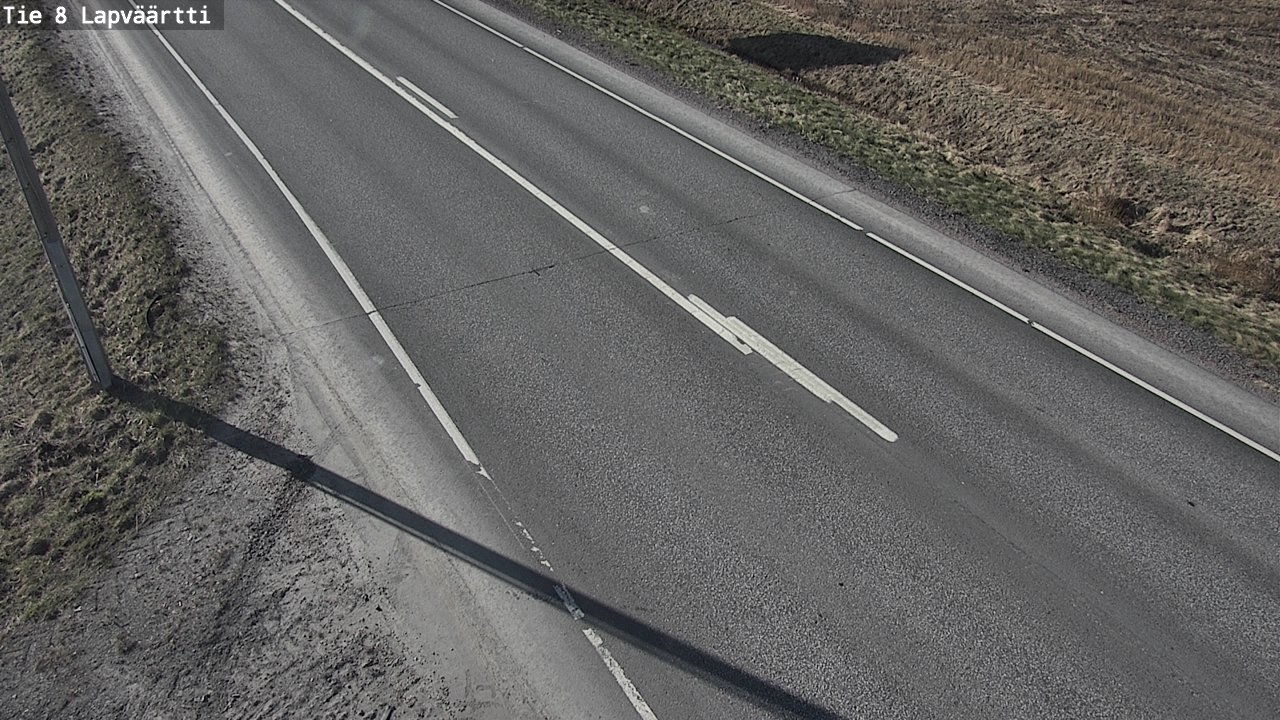Weather Camera Image Väg 8 Kristinestad, Lappfjärd, Kristiinankaupunki, Pohjanmaa
