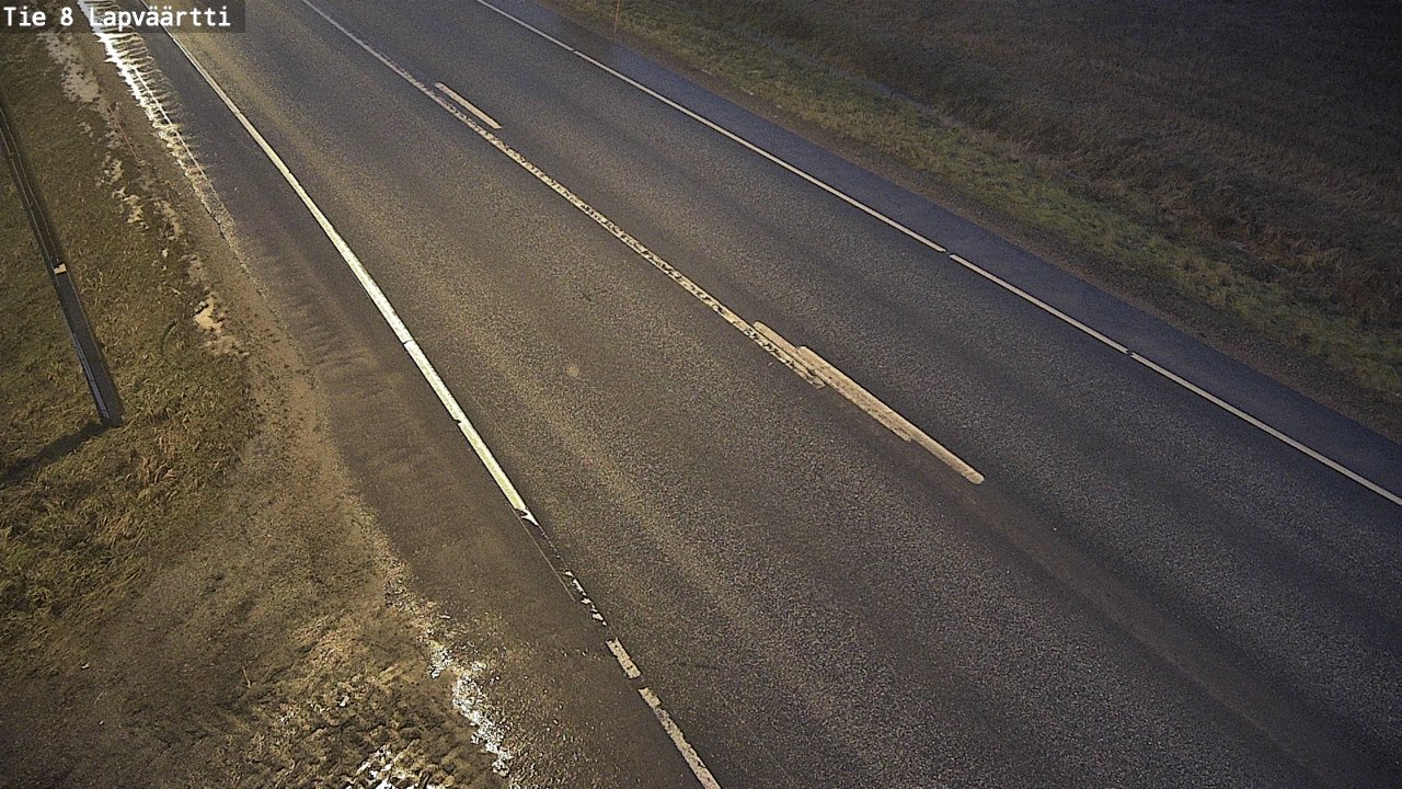 Weather Camera Image Väg 8 Kristinestad, Lappfjärd, Kristiinankaupunki, Pohjanmaa