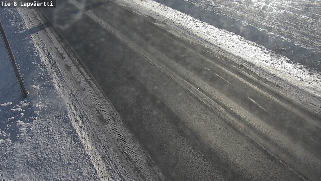 Weather Camera Image Road 8 Kristiinankaupunki, Lapväärtti, Kristiinankaupunki, Pohjanmaa