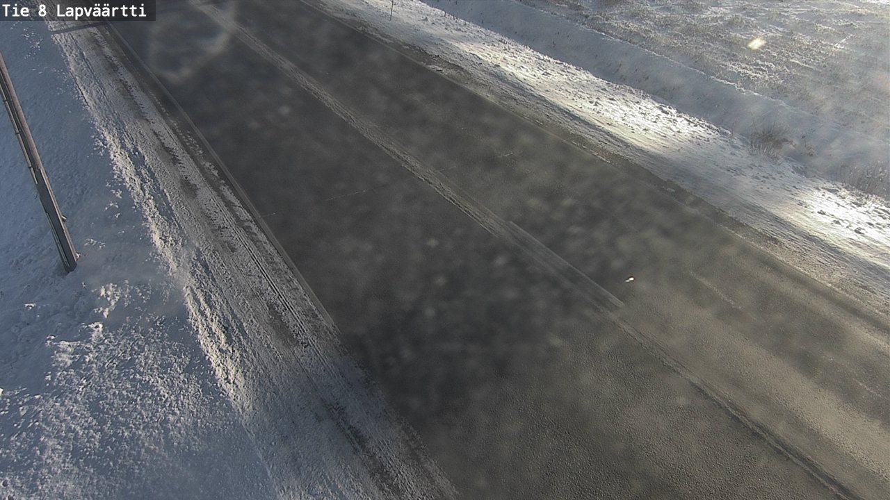 Weather Camera Image Road 8 Kristiinankaupunki, Lapväärtti, Kristiinankaupunki, Pohjanmaa