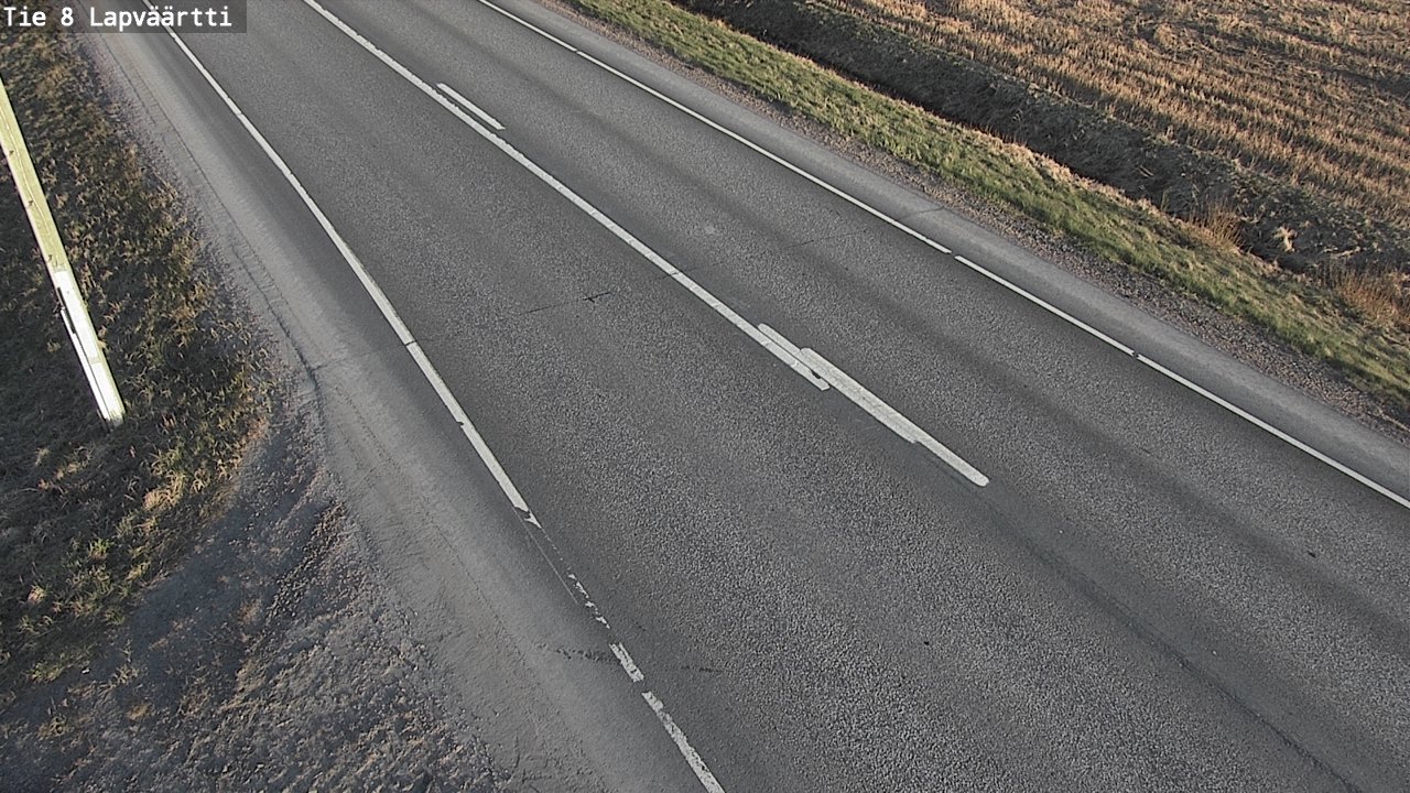 Weather Camera Image Väg 8 Kristinestad, Lappfjärd, Kristiinankaupunki, Pohjanmaa