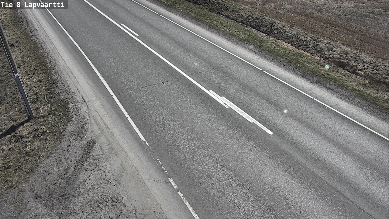 Weather Camera Image Väg 8 Kristinestad, Lappfjärd, Kristiinankaupunki, Pohjanmaa