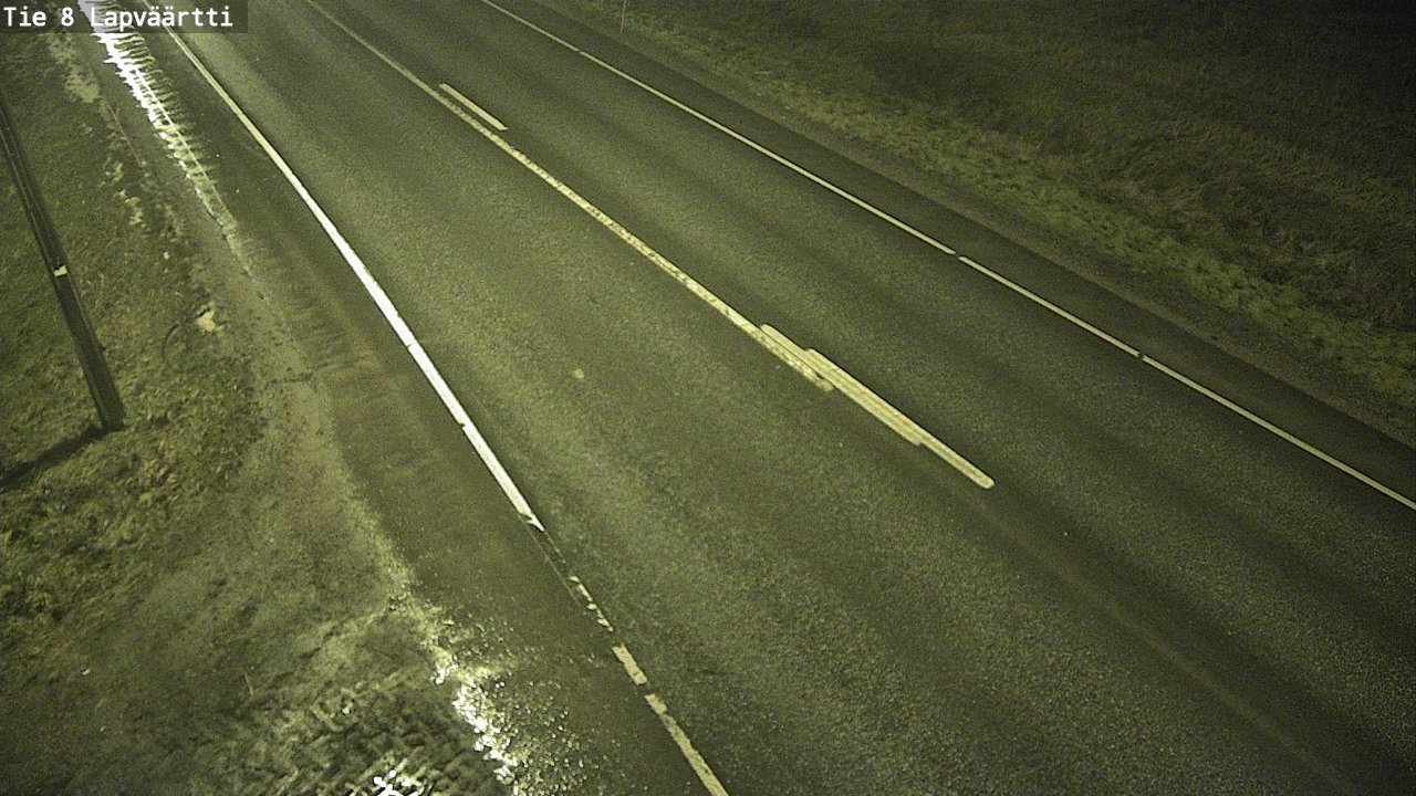 Weather Camera Image Väg 8 Kristinestad, Lappfjärd, Kristiinankaupunki, Pohjanmaa
