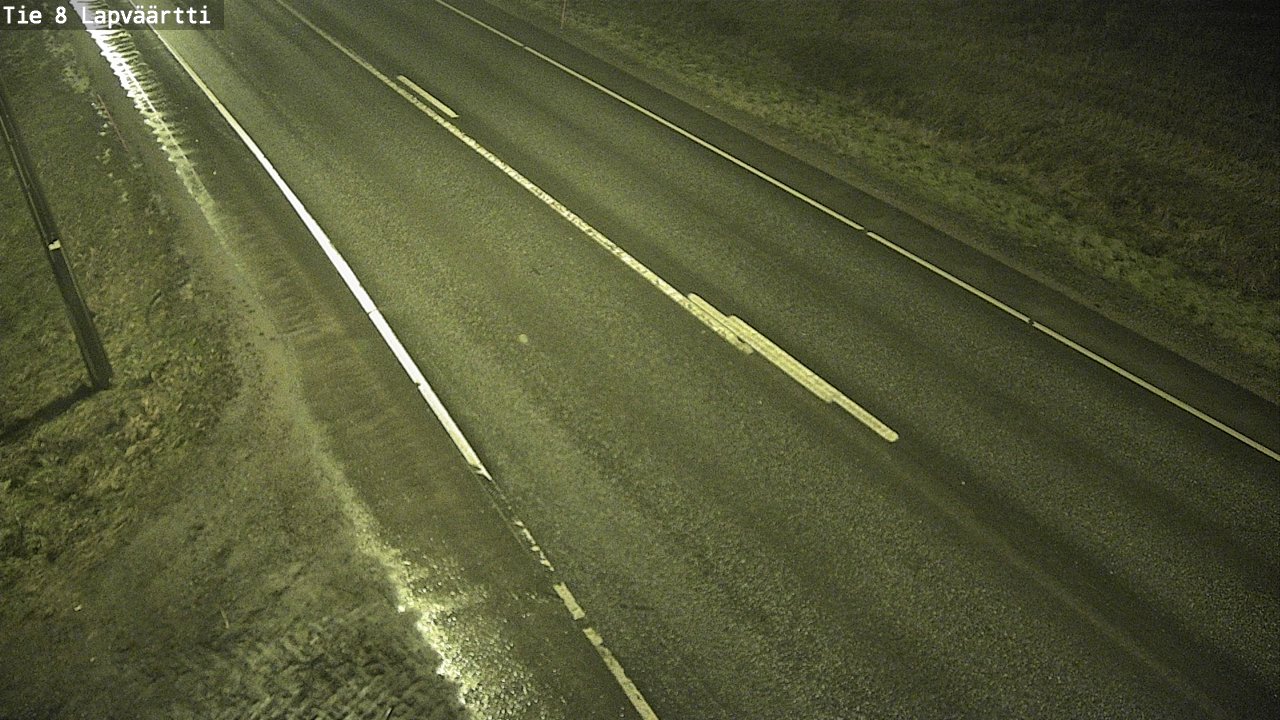 Weather Camera Image Väg 8 Kristinestad, Lappfjärd, Kristiinankaupunki, Pohjanmaa