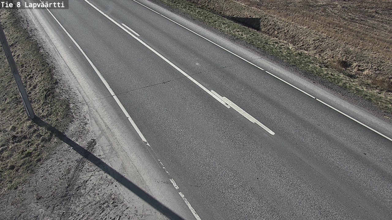 Weather Camera Image Väg 8 Kristinestad, Lappfjärd, Kristiinankaupunki, Pohjanmaa