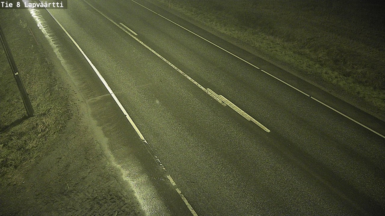 Weather Camera Image Väg 8 Kristinestad, Lappfjärd, Kristiinankaupunki, Pohjanmaa
