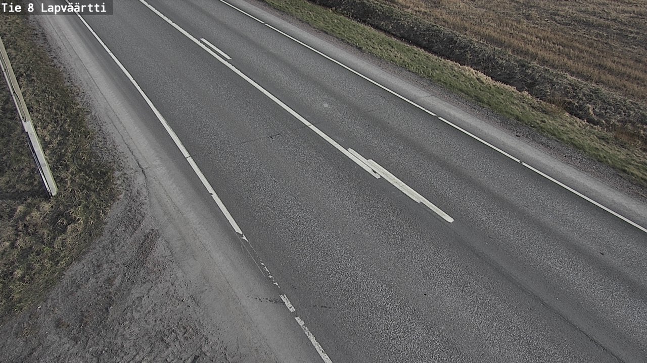 Weather Camera Image Väg 8 Kristinestad, Lappfjärd, Kristiinankaupunki, Pohjanmaa