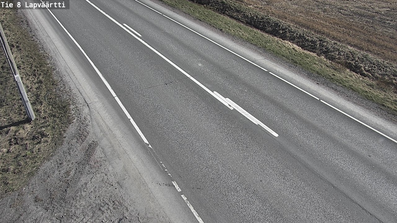 Weather Camera Image Väg 8 Kristinestad, Lappfjärd, Kristiinankaupunki, Pohjanmaa
