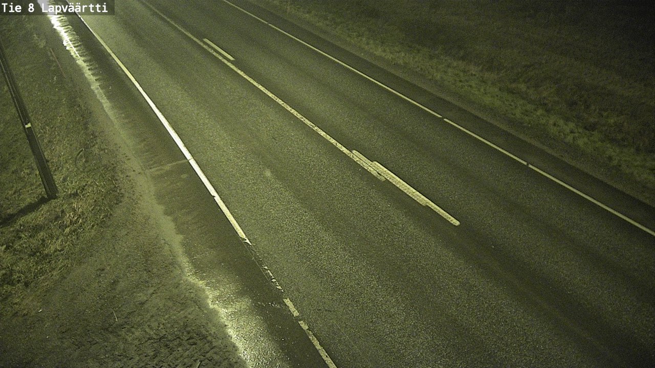 Weather Camera Image Väg 8 Kristinestad, Lappfjärd, Kristiinankaupunki, Pohjanmaa