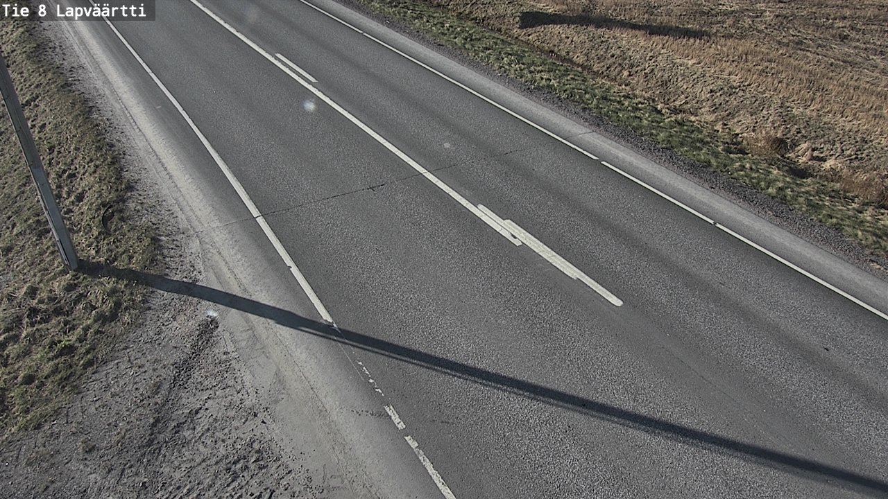 Weather Camera Image Väg 8 Kristinestad, Lappfjärd, Kristiinankaupunki, Pohjanmaa