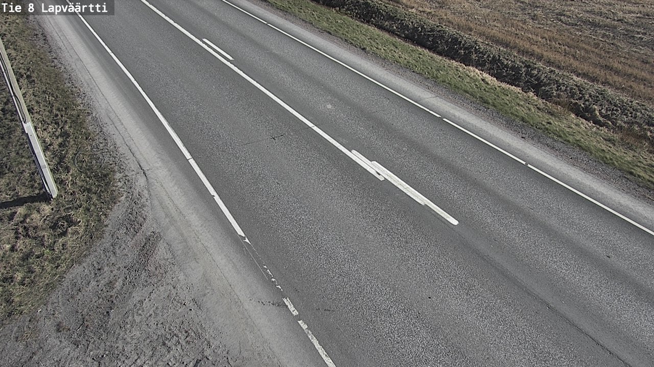 Weather Camera Image Väg 8 Kristinestad, Lappfjärd, Kristiinankaupunki, Pohjanmaa