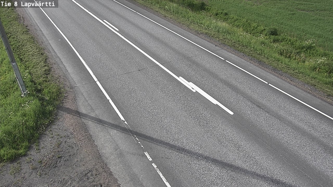 Weather Camera Image Road 8 Kristiinankaupunki, Lapväärtti, Kristiinankaupunki, Pohjanmaa