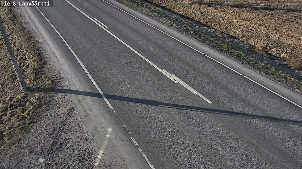 Weather Camera Image Väg 8 Kristinestad, Lappfjärd, Kristiinankaupunki, Pohjanmaa
