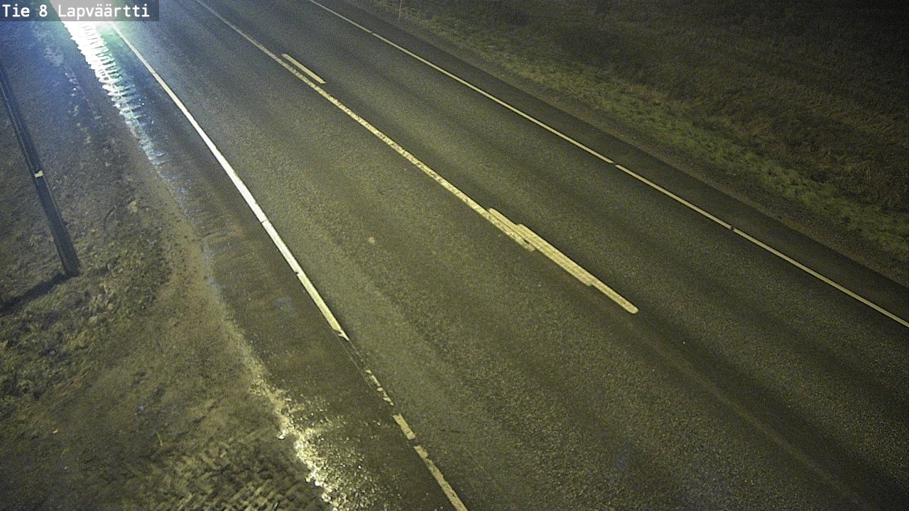 Weather Camera Image Väg 8 Kristinestad, Lappfjärd, Kristiinankaupunki, Pohjanmaa