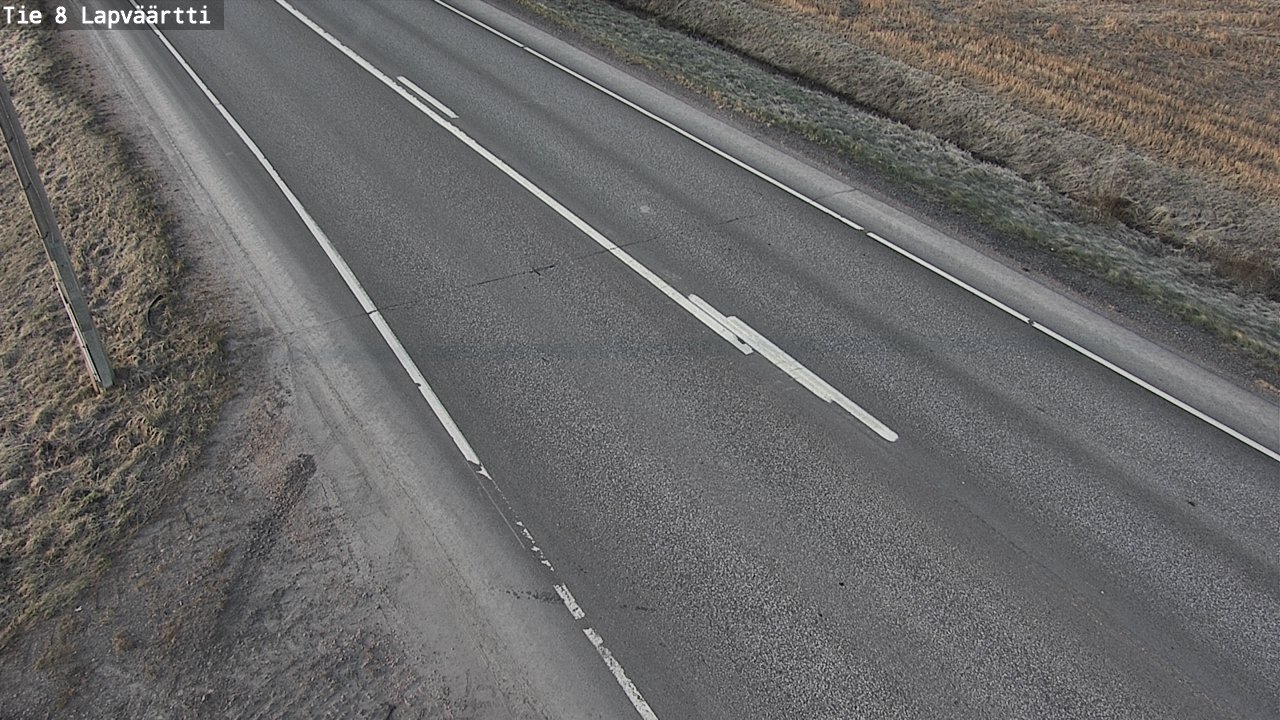 Weather Camera Image Väg 8 Kristinestad, Lappfjärd, Kristiinankaupunki, Pohjanmaa